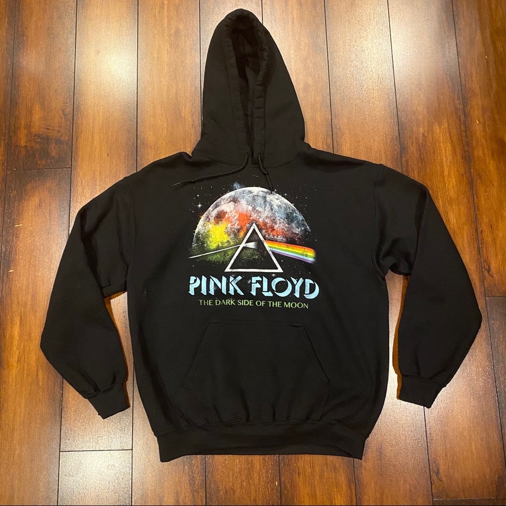 Pink Floyd Dark Side of the Moon black hoodie M